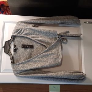 Lulu's Wrap Sweater Size XS
